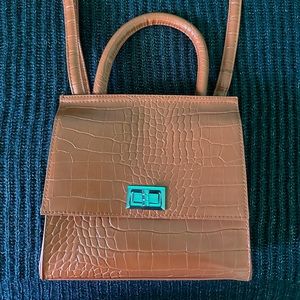 Orange Cross Body Bag